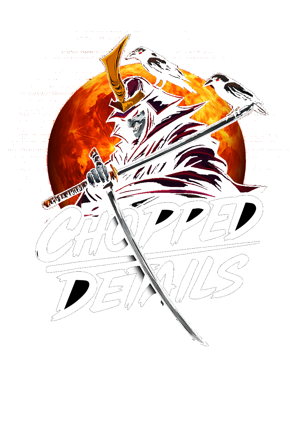 Chopped Details samurai logo